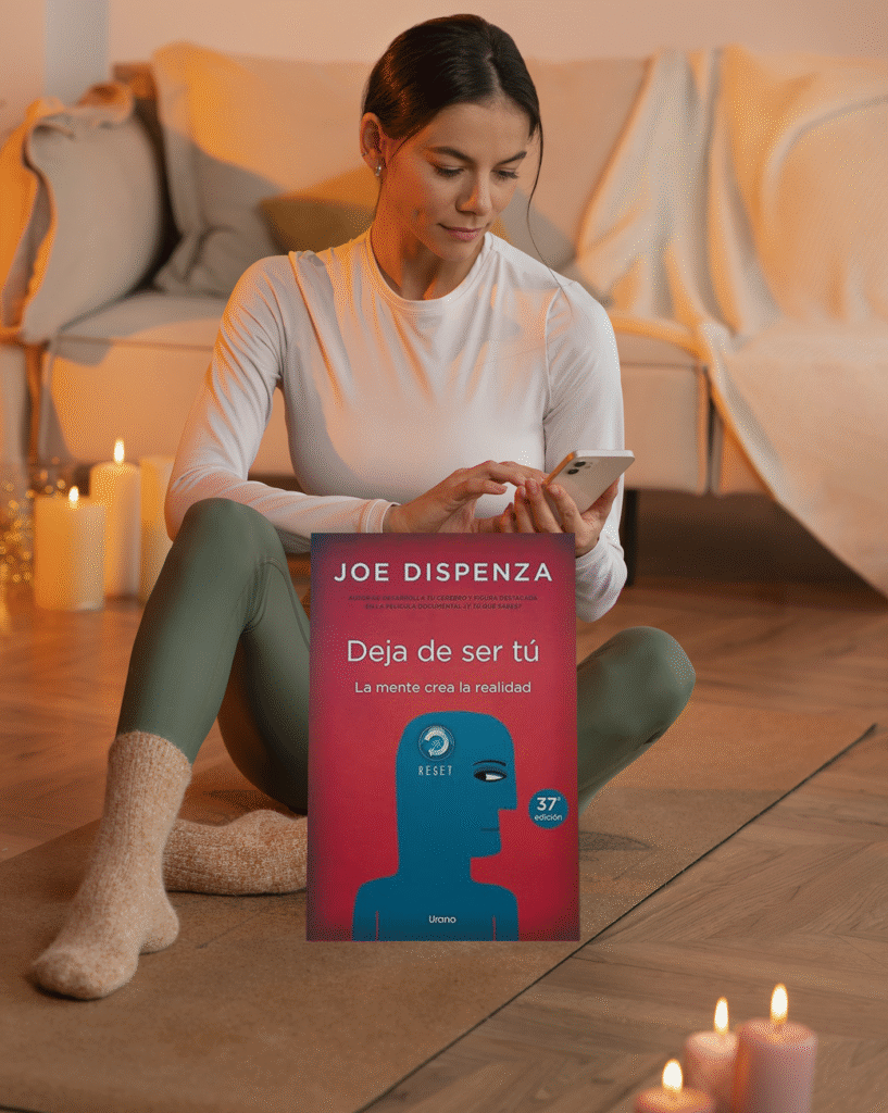 Portada de libro deja de ser tu de joe dispenza